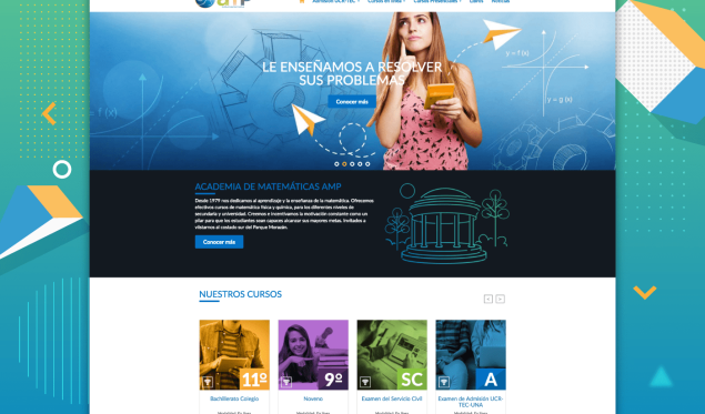 Website / Academia de Matemáticas AMP